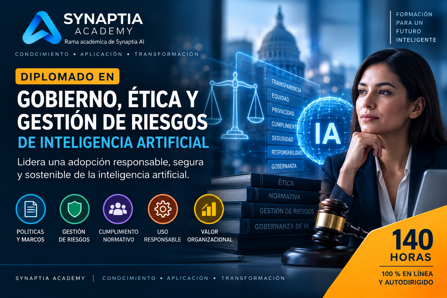 Diplomado en Gobierno, Ética y Gestión de Riesgos de Inteligencia Artificial