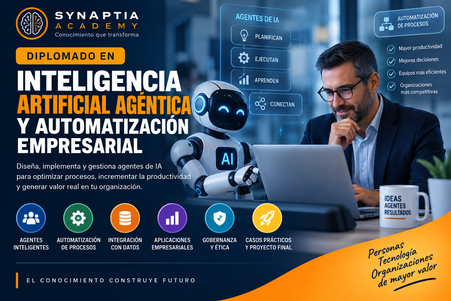Diplomado en Inteligencia Artificial Agéntica y Automatización Empresarial