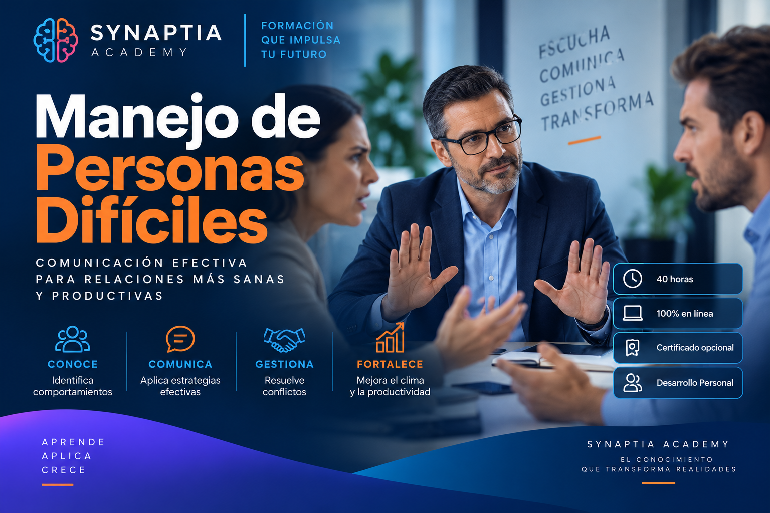 Diplomado en Manejo de Personas Difíciles